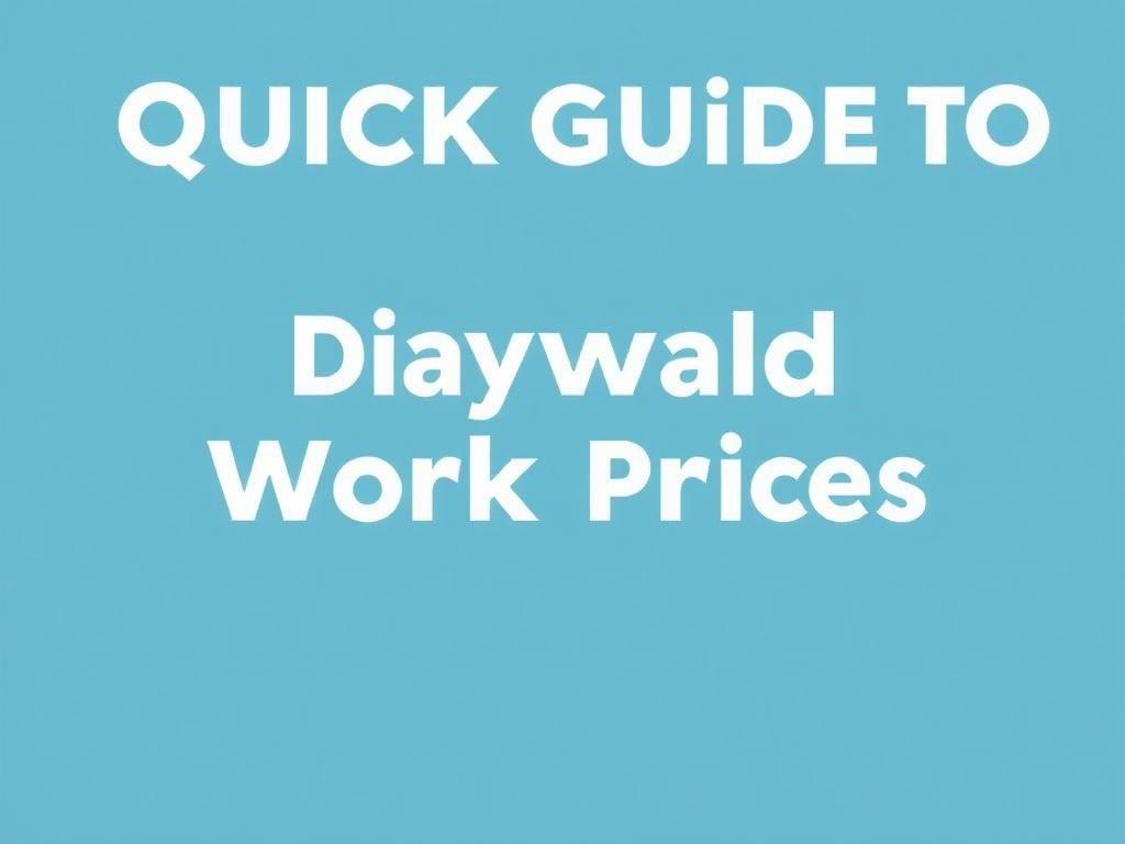 Rychlý návod k cena prací se sádrokartonem (Třinec). Co ovlivňuje cenu prací se sádrokartonem v Třinci