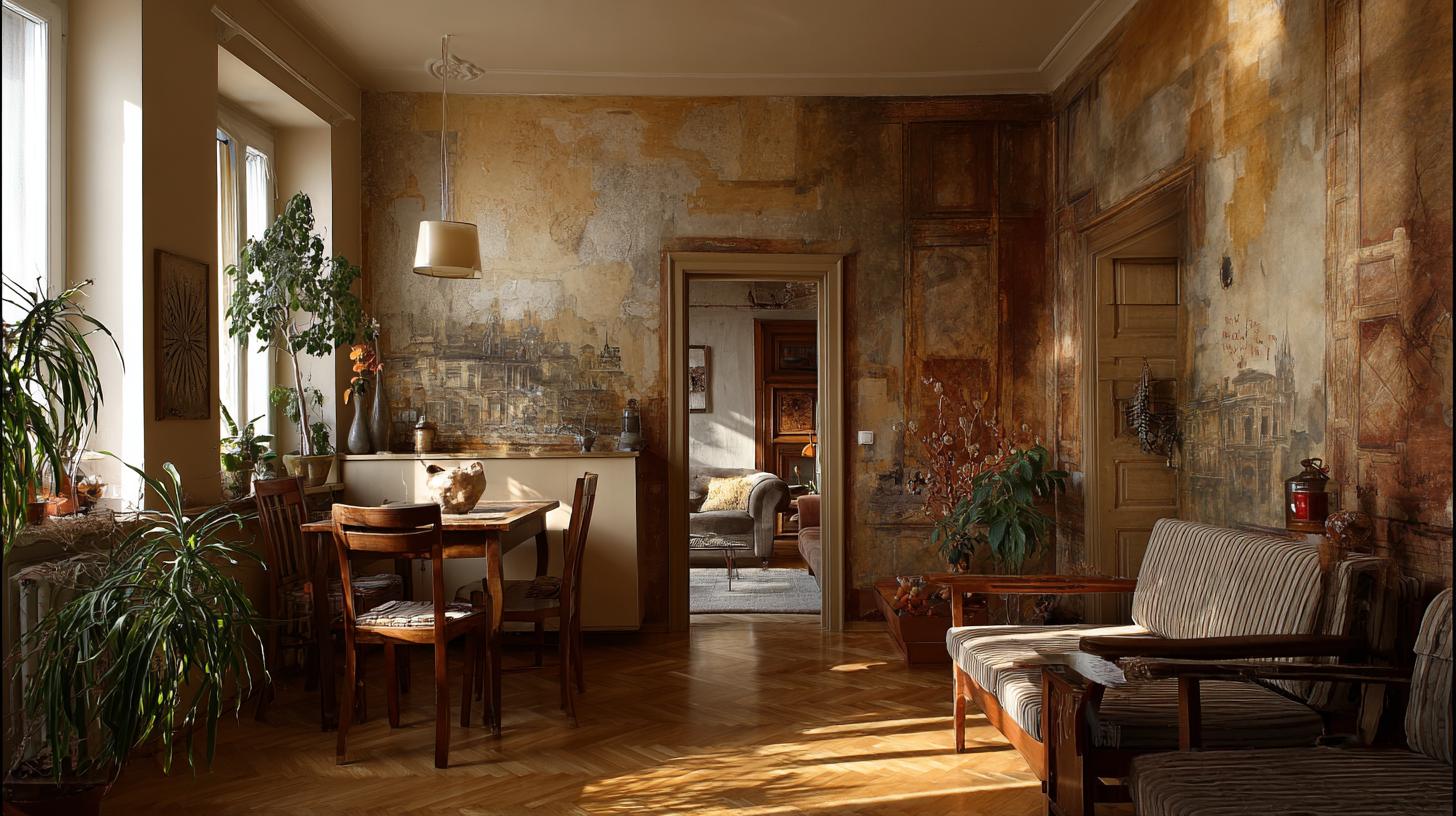 Kreativní nápady pro malování bytu (Praha). Detaily, které dělají prostor domovem: dekorativní prvky a textury