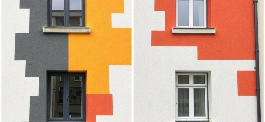 Inovativní řešení v rámci malování fasády (České Budějovice)