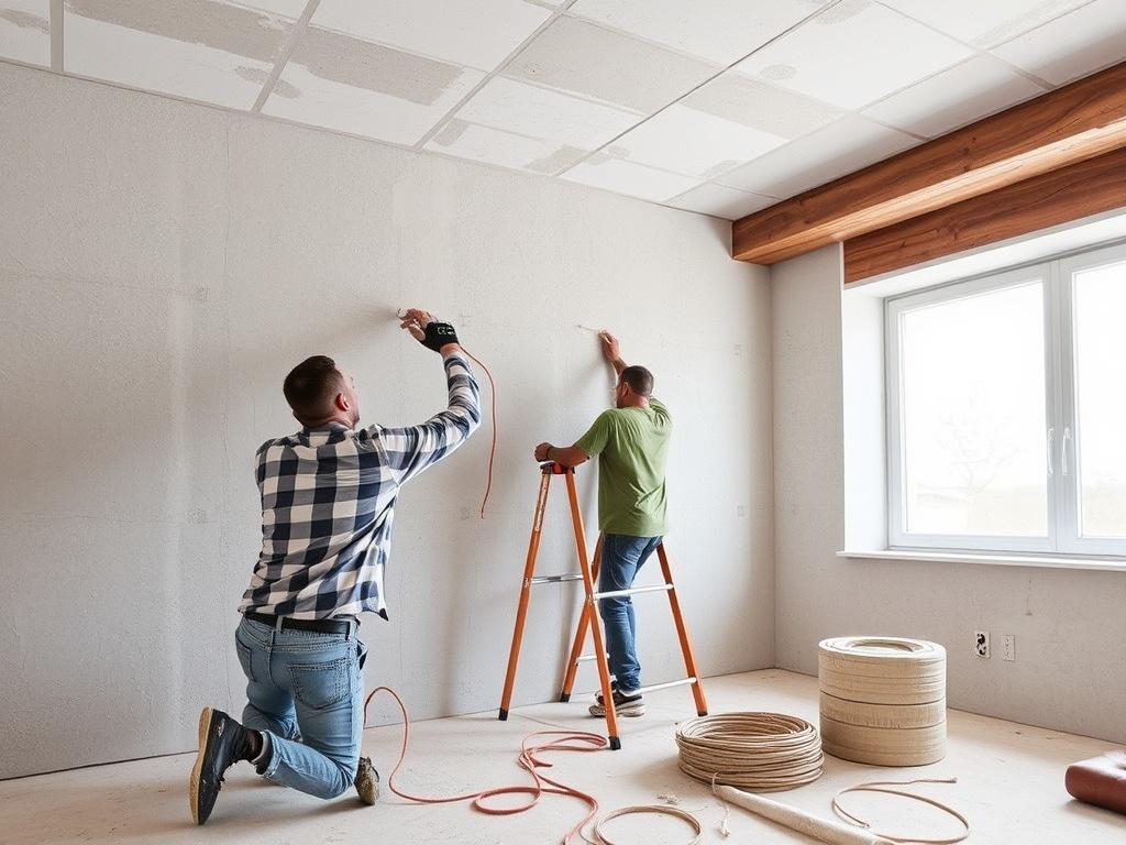 Inovativní řešení v rámci kompletní sádrokartonové prací (Teplice). Rychlá instalace a minimalizace prachu