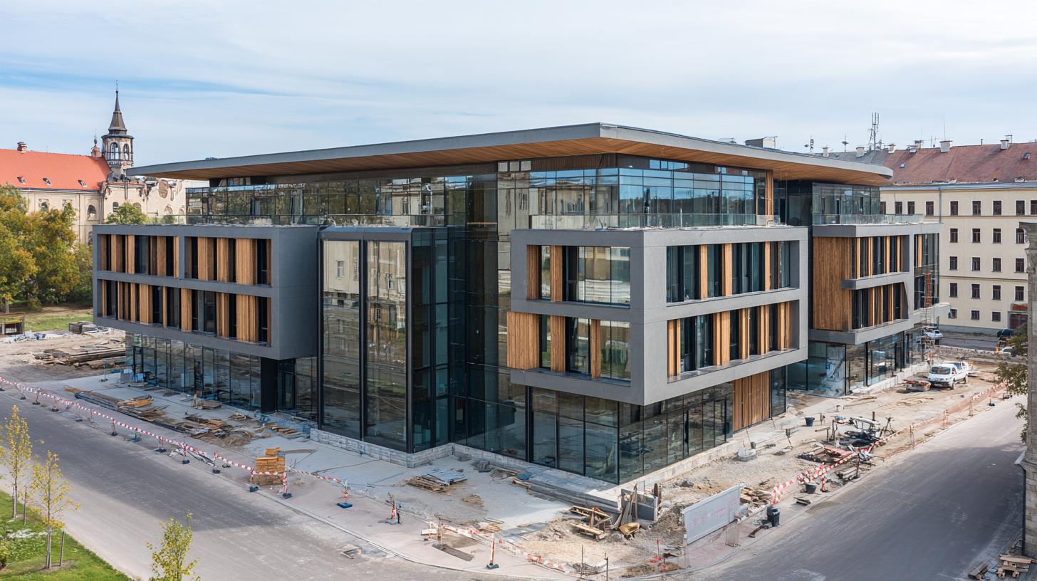 Zajímavé zkušenosti s ekonomické stavby (Zlín). Case study: městské kanceláře a coworking