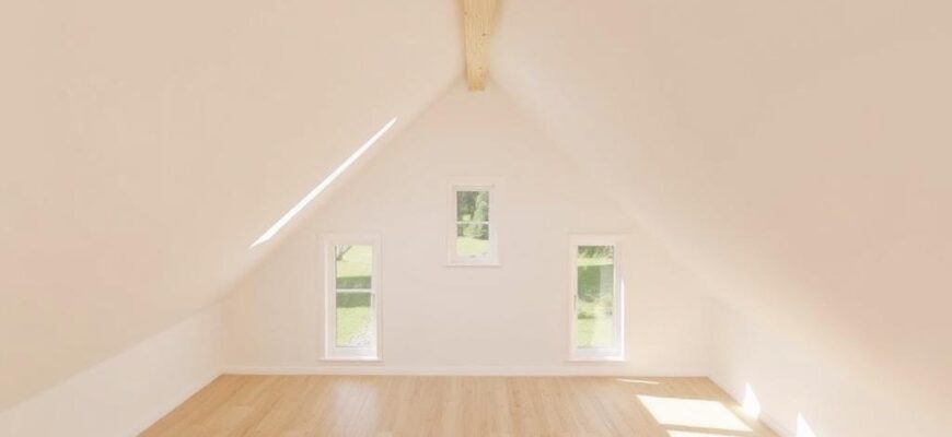 Detailní pohled na půdní vestavby (Pardubice)