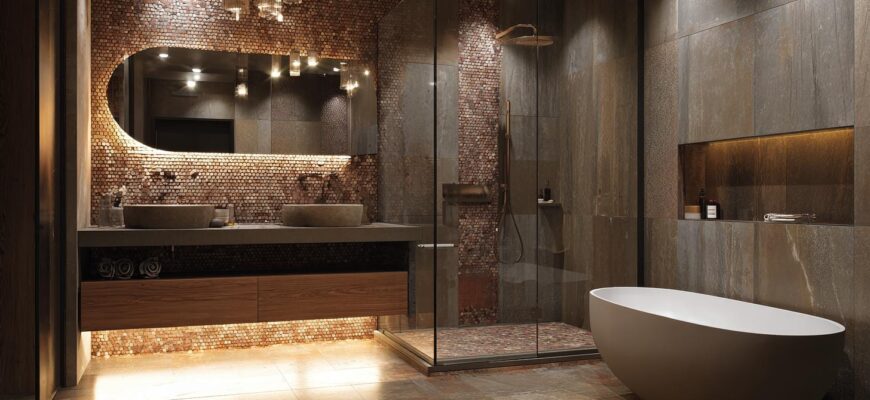 Inovativní řešení v rámci koupelny komplet (Liberec)