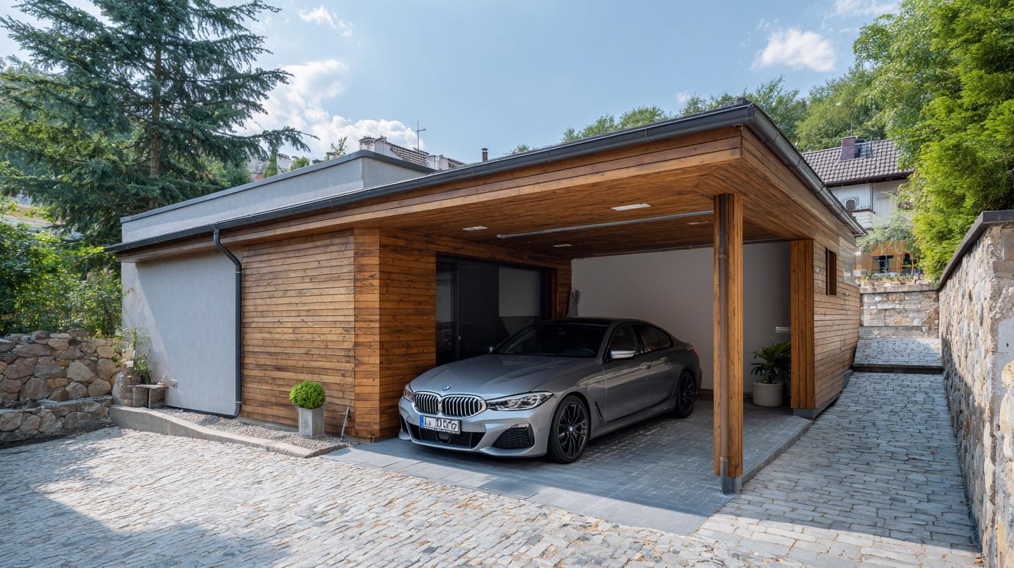 Inovativní řešení v rámci stavba garáže (Prostějov). Smart garáž: propojení komfortu a bezpečí