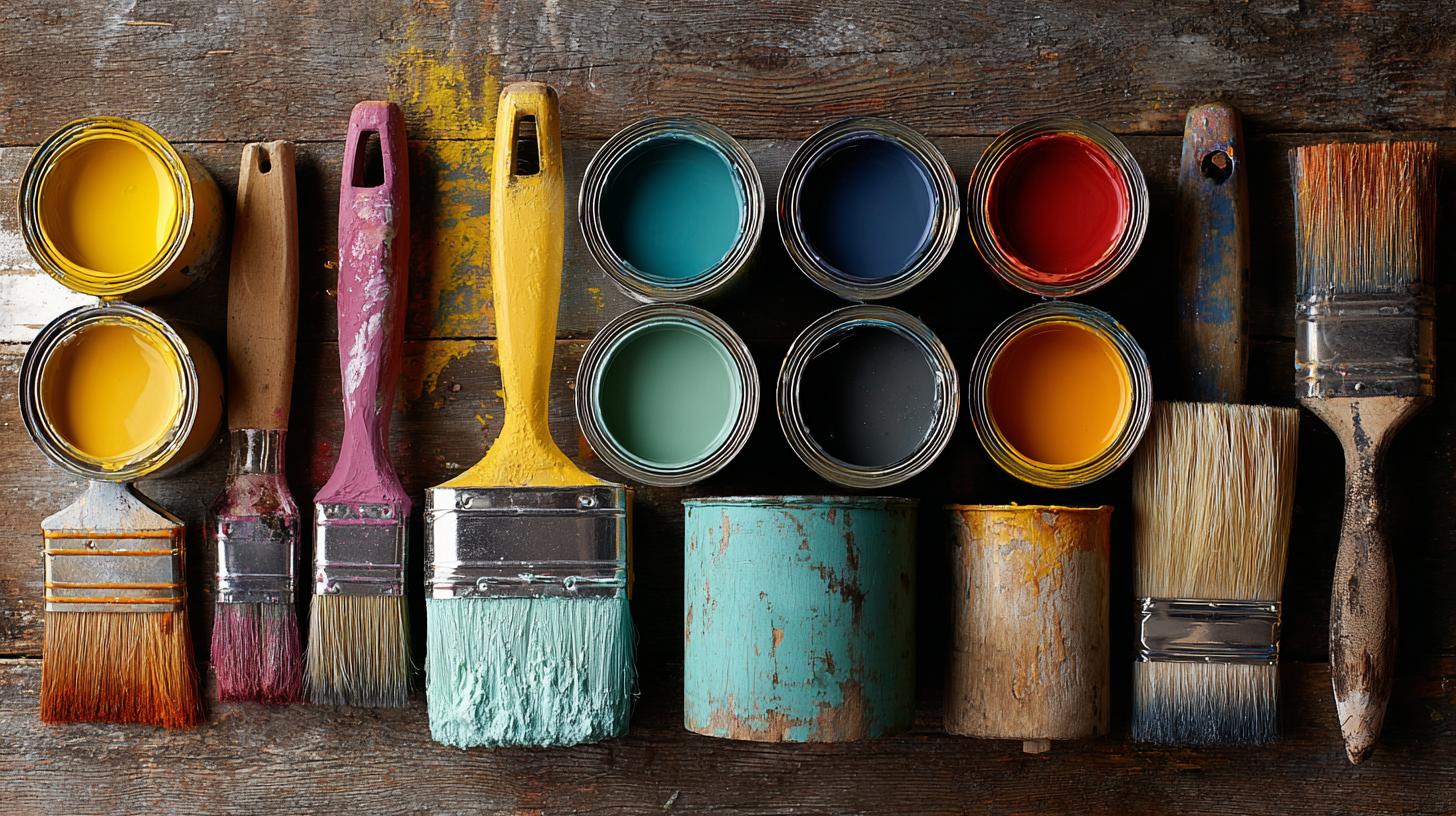 Inspirace pro malování bytu (Třinec). Materiály a nářadí: co si pořídit pro kvalitní výsledek