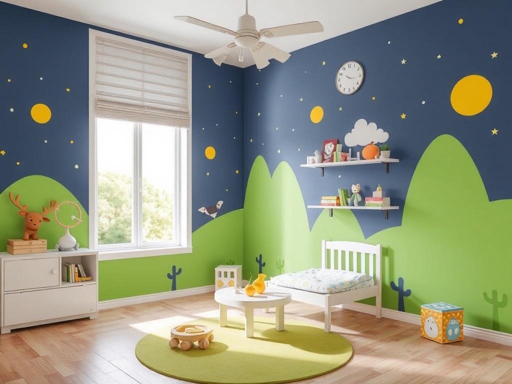 Kreativní nápady pro moderní malování pokojů (Liberec). Dětský pokoj Kreativní nápady pro moderní malování pokojů (Liberec). Dětský pokoj