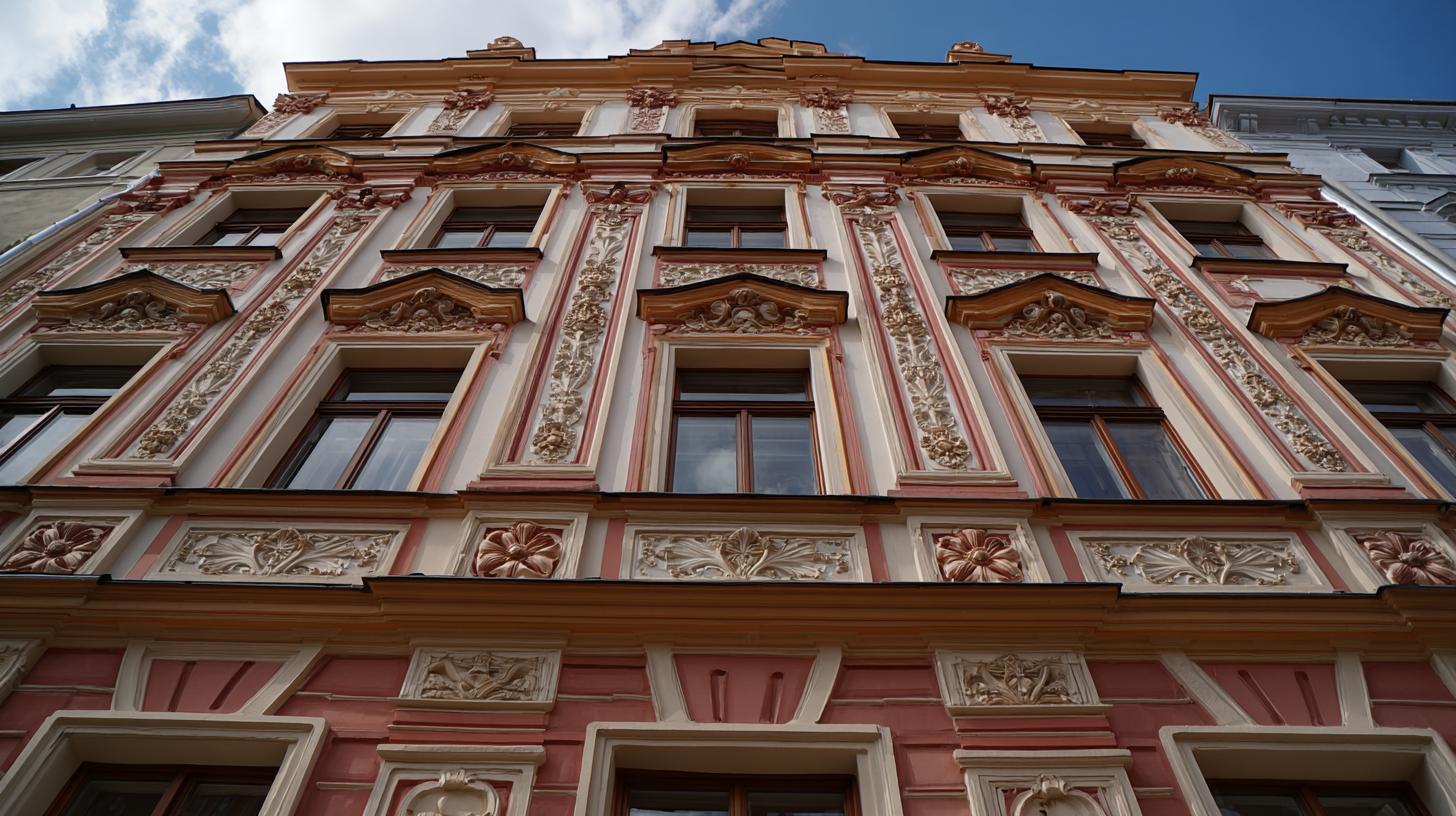 Detailní pohled na venkovní nátěr fasády (Mladá Boleslav). Jak vybrat spolehlivého dodavatele ve městě Mladá Boleslav