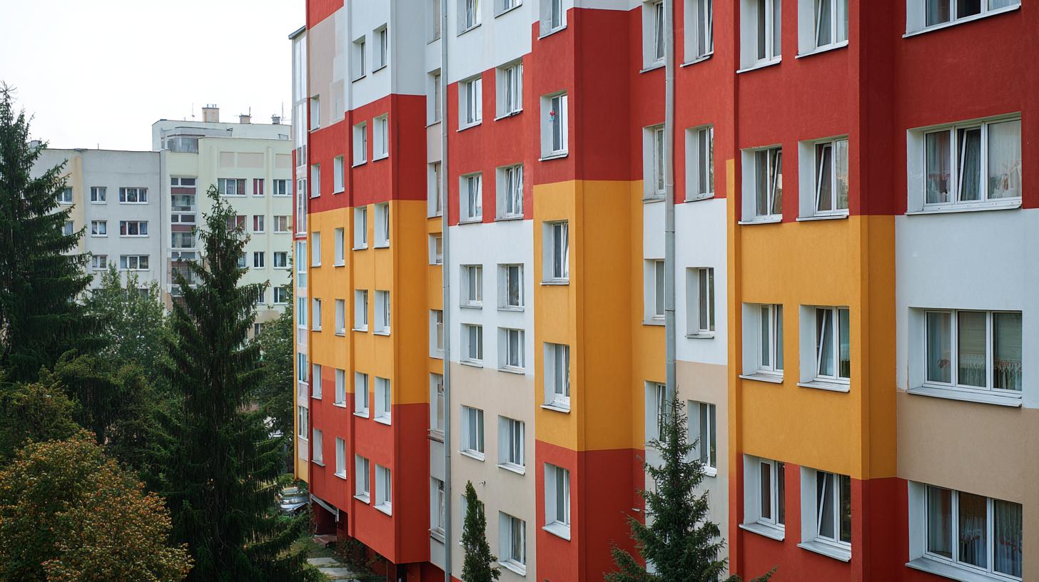 Profesionální rady pro nátěry fasád panelových domů (Děčín). Podklad a jeho příprava