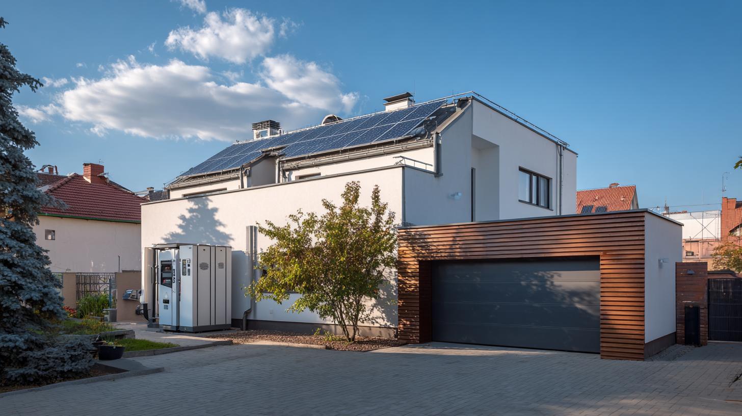 Moderní přístupy k úpravy rd (Chomutov). Solární energie a akumulace