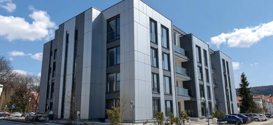 Zajímavé zkušenosti s silikonovým nátěrem fasády Zlín