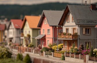 Detailní pohled na domy na klíc (Zlín)