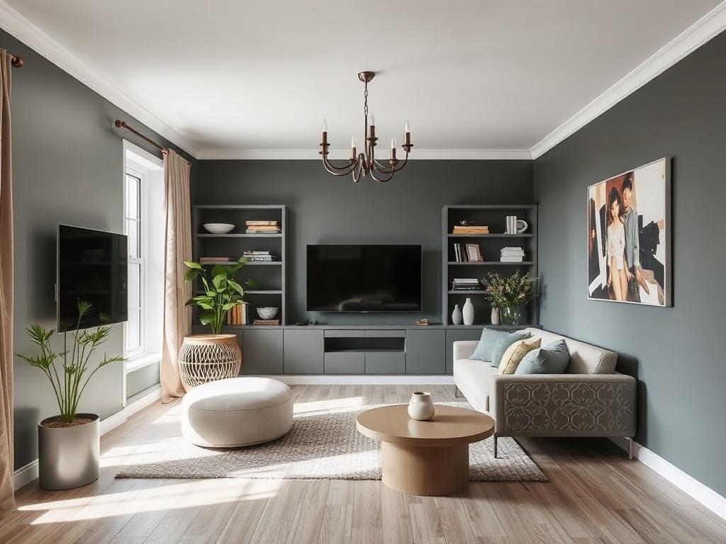 Aktuální novinky v oblasti malování pokojů fotogalerie (Kladno). Paleta pro světlé i tmavé prostory: jak volit barvy podle světla a velikosti místností Aktuální novinky v oblasti malování pokojů fotogalerie (Kladno). Paleta pro světlé i tmavé prostory: jak volit barvy podle světla a velikosti místností