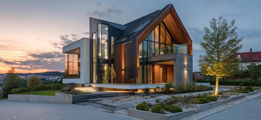 Inovativní řešení v rámci luxusní domy na klíč (Ústí nad Labem)