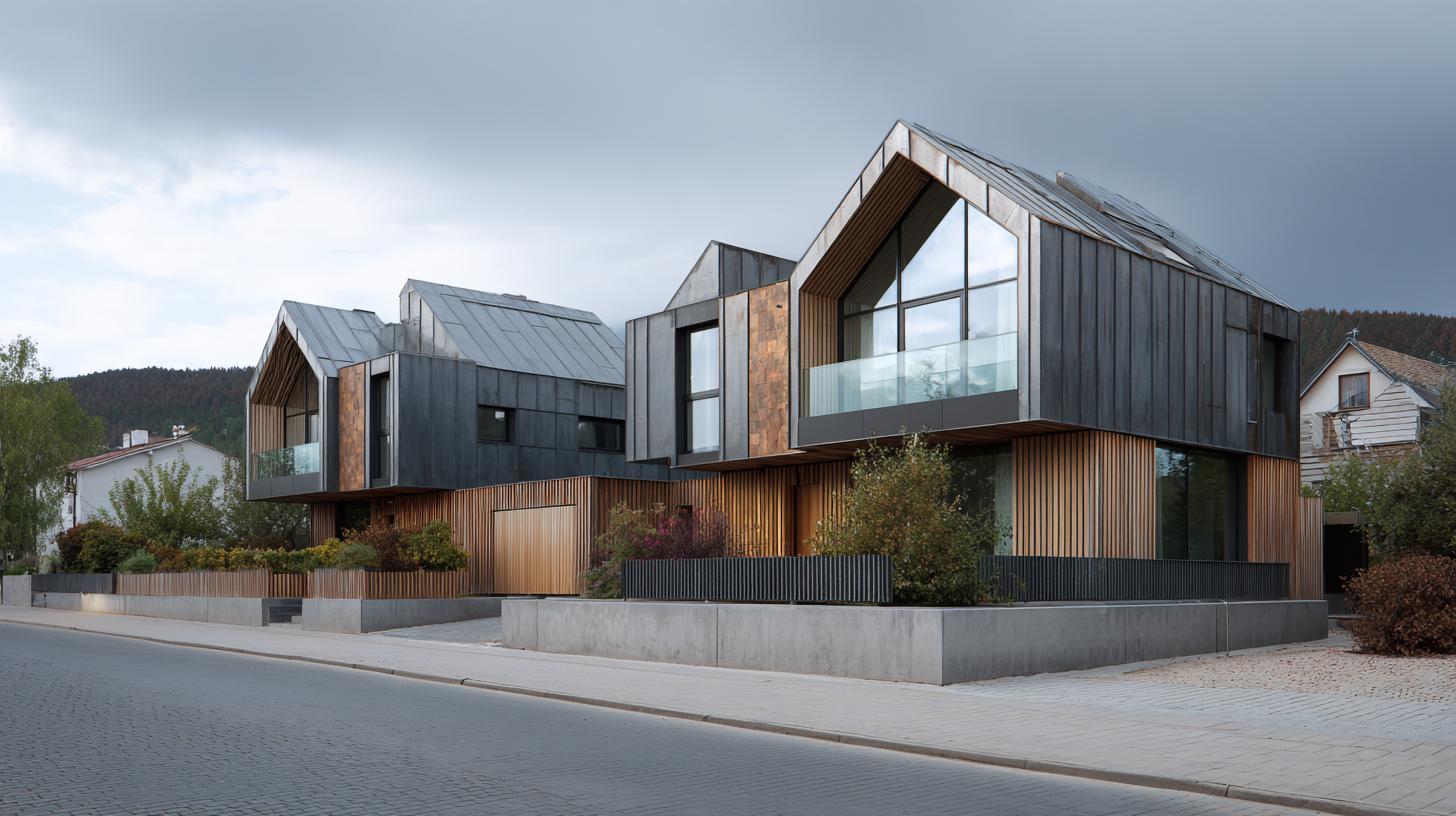 Moderní přístupy k dvojdomy na klíč (Jablonec nad Nisou). Architektura a design: od plánů po realizaci