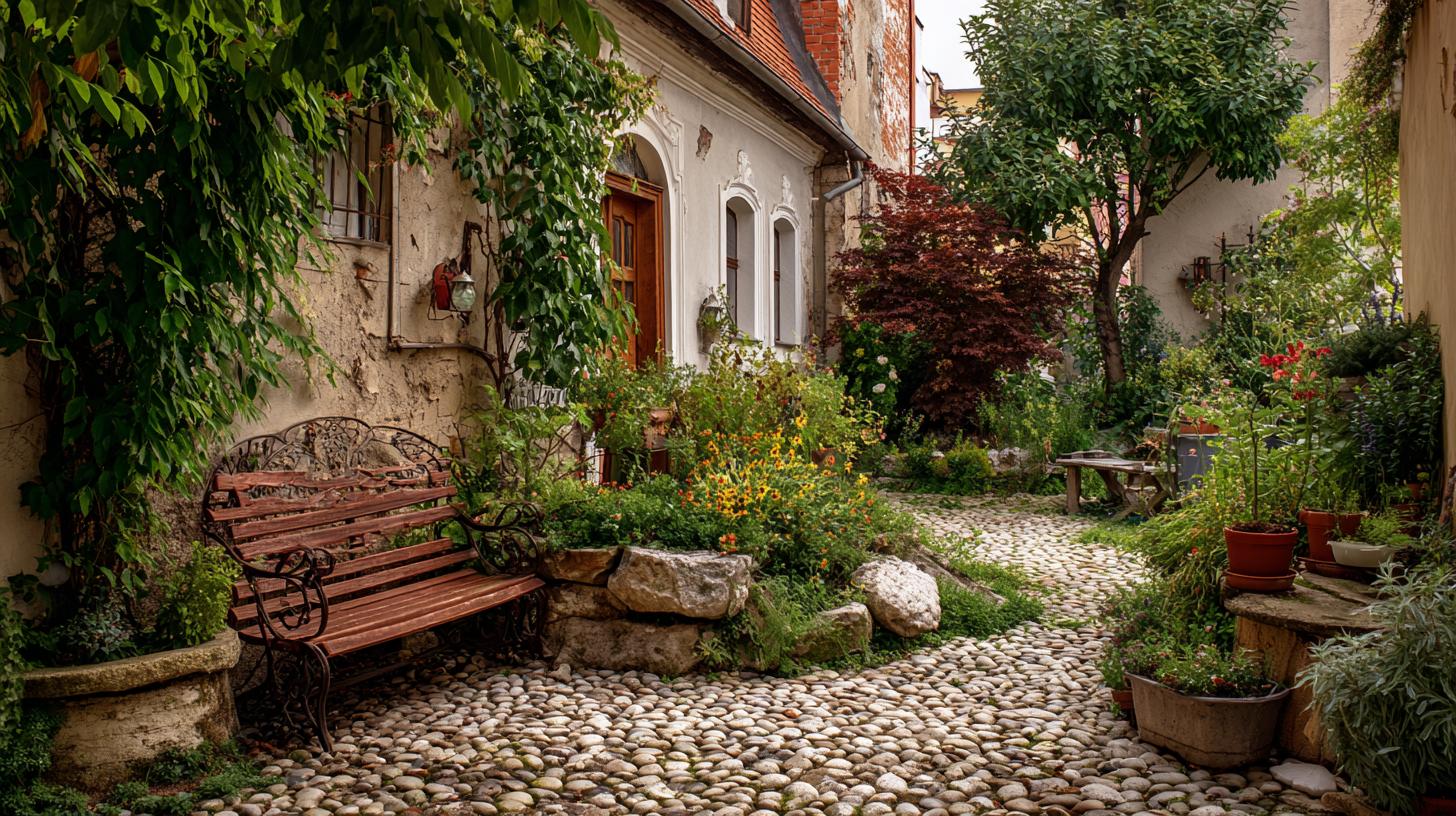 Kreativní nápady pro dům na klič (Olomouc). Zahrada a venkovní prostor – oáza blízko historických ulic