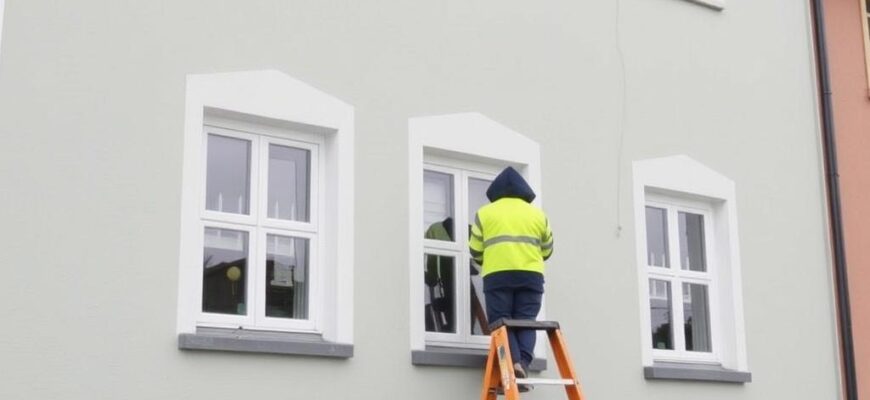 Postupy krok za krokem při nátěru fasády: cena práce ve Frýdku-Místku