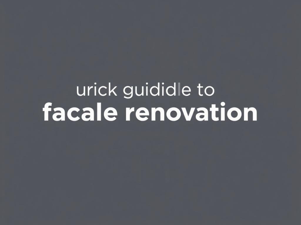 Rychlý návod k renovaci fasády (Liberec). Rozpočet, časové plány a výběr dodavatele