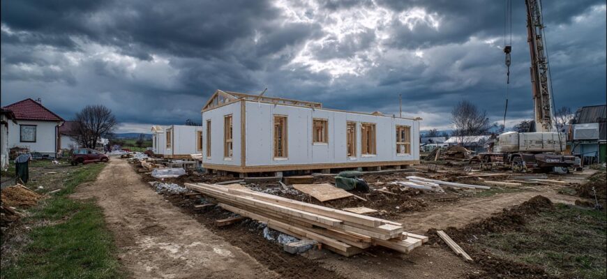 Postupy krok za krokem pro dřevostavby a montované domy v Mladé Boleslavi