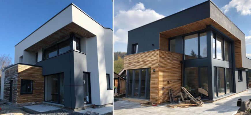 Postupy krok za krokem při novy dum na klíč (Ústí nad Labem)