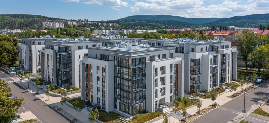 Inovativní řešení v rámci bytového domu na klíč Jihlava