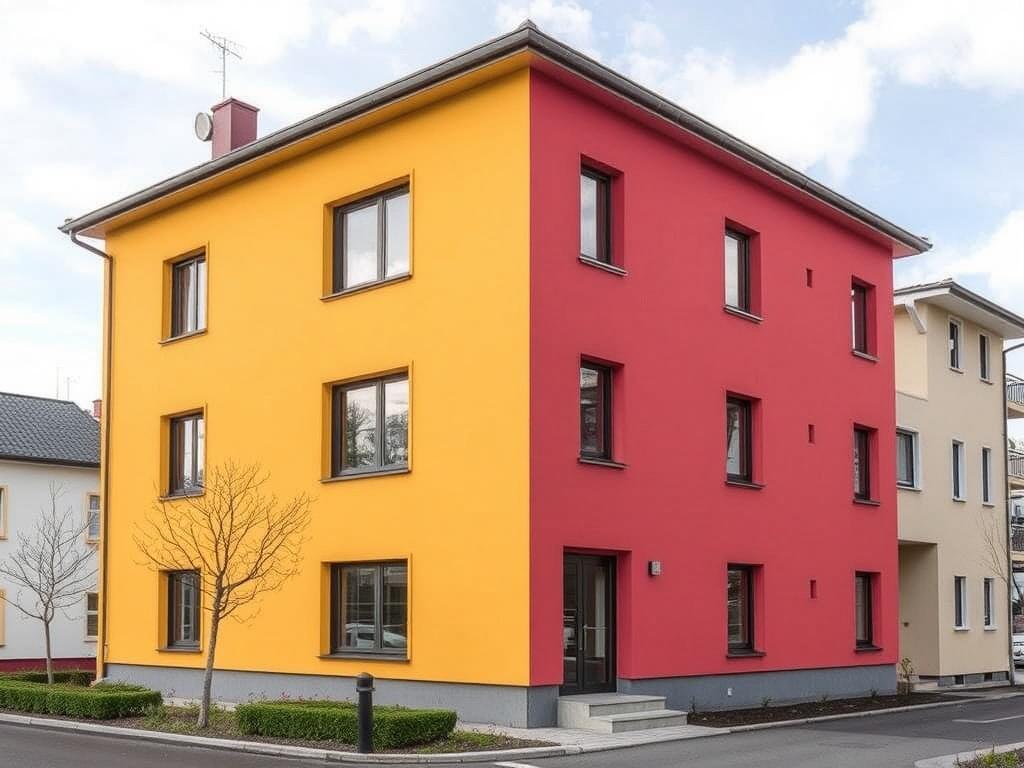 Inspirace pro nátěry fasád ceník (Liberec). Krátký plán realizace pro Liberec