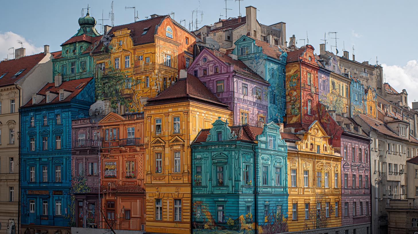 Kreativní nápady pro malování bytu (Praha). Podrobný pohled na konkrétní čtvrti a tipy pro vaši malbu