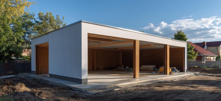 Inovativní řešení v rámci stavba garáže Prostějov: proměňte obyčejný kout v prostor, který pracuje pro vás