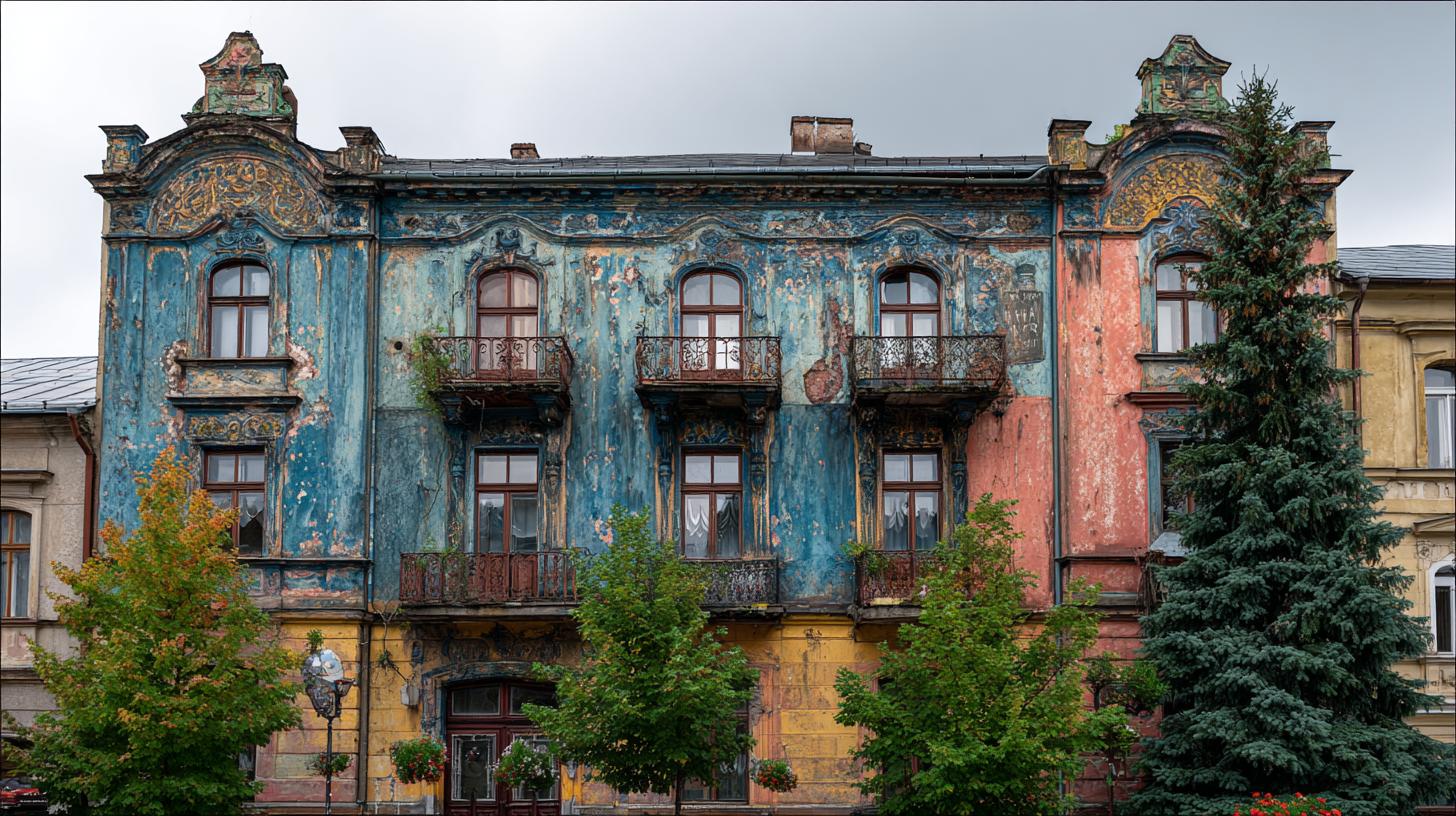 Užitečné poznatky o nátěr staré fasády (Jablonec nad Nisou). Co ovlivňuje výběr barvy a systému nátěru