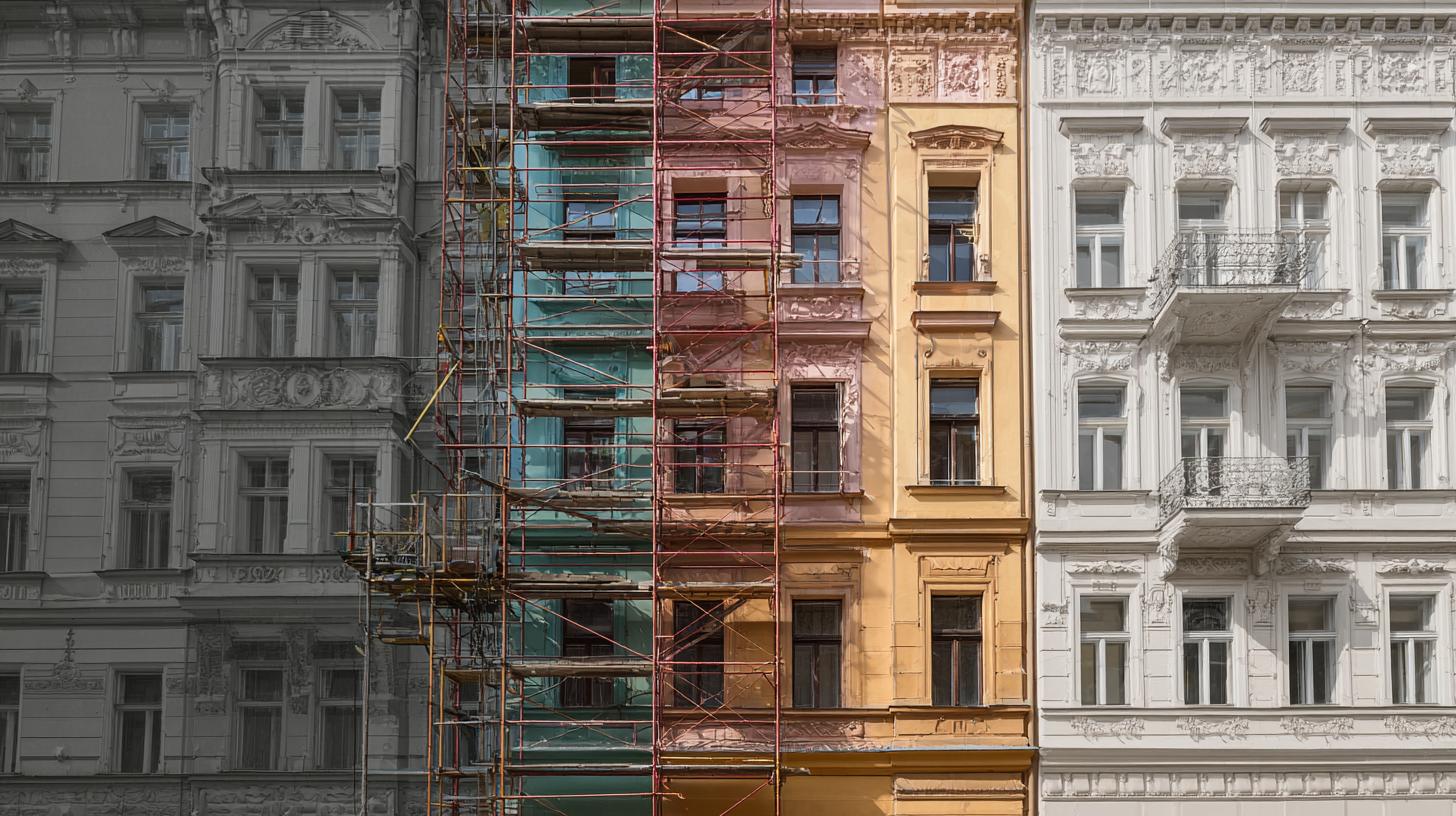 Užitečné poznatky o renovaci fasád (Brno). Plán renovace: krok za krokem