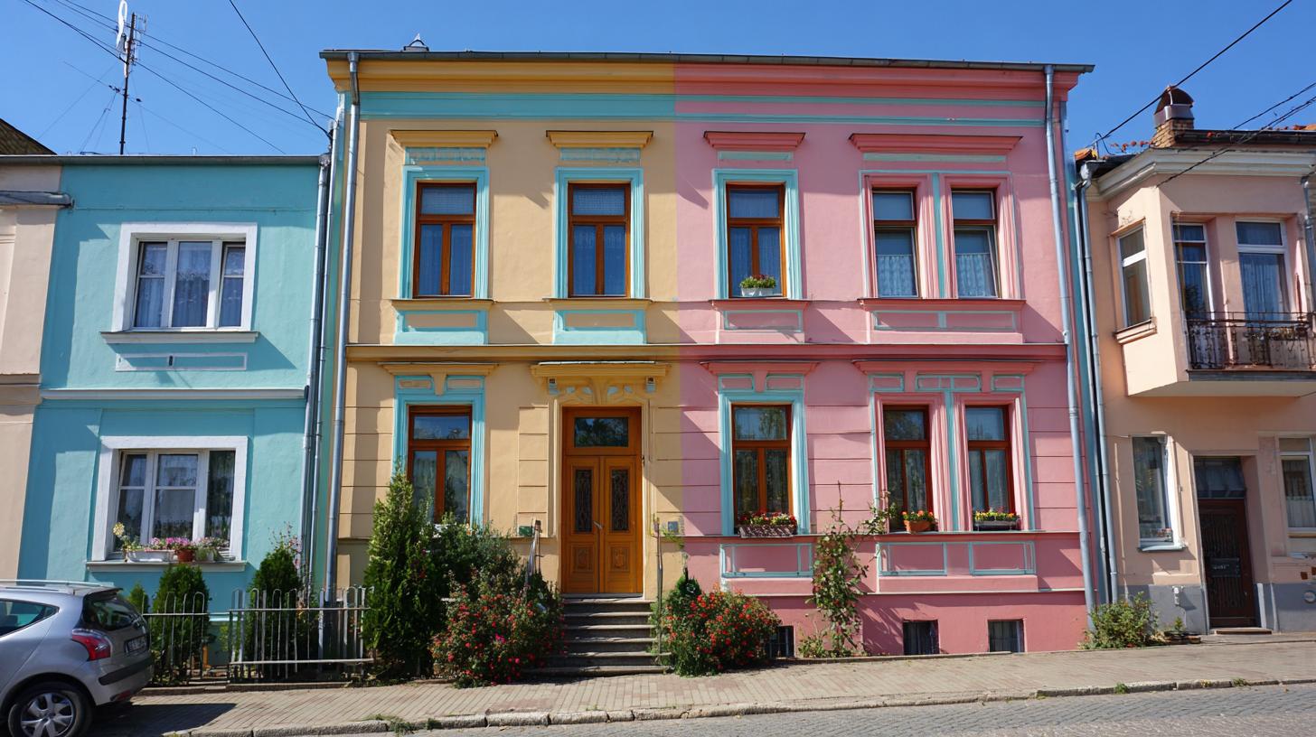 Profesionální rady pro nátěry fasád panelových domů (Děčín). Volba nátěrů: Typy barev a jejich vhodnost pro panelové domy