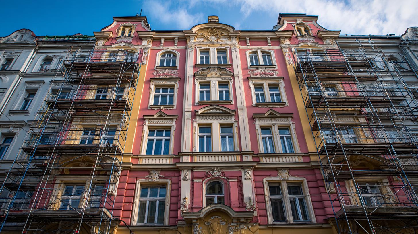 Aktuální novinky v oblasti nátěr fasády (Praha). Jak dlouho trvá renovace a co to obnáší pro vlastníky nemovitostí