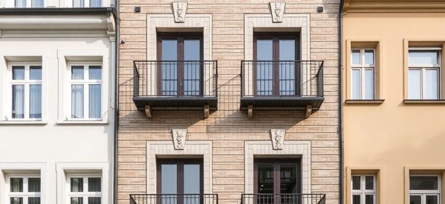 Moderní přístupy k renovaci fasády (Třinec)