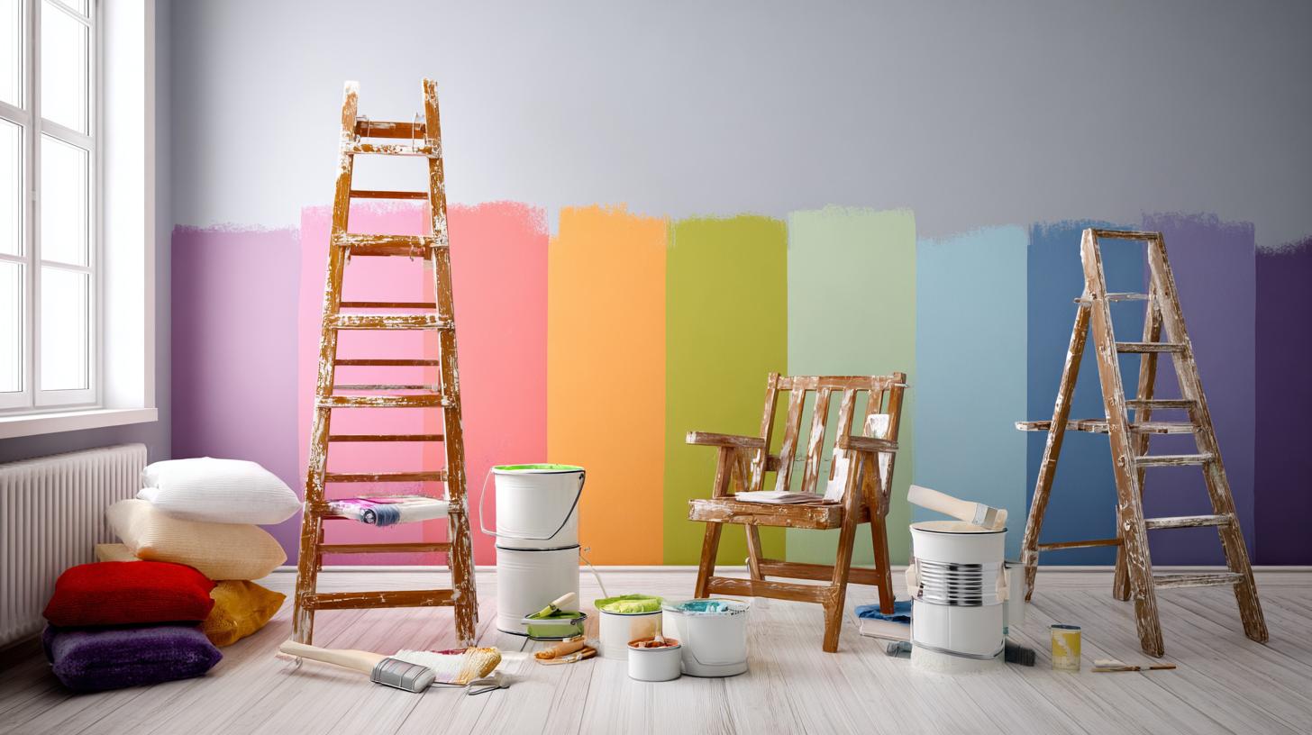 Profesionální rady pro malování interiérů fotogalerie (Hradec Králové). Výběr barev a technik: zrcadlo pro interiér