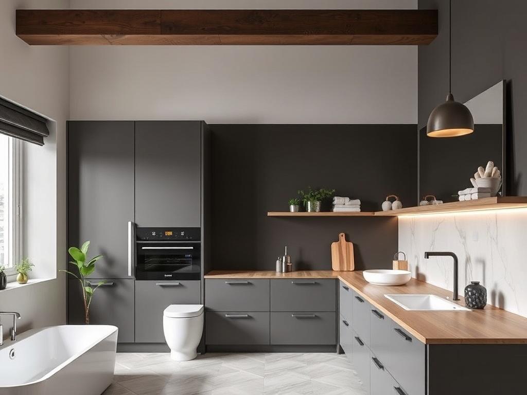 Nejnovější trendy v moderní malování bytu (Zlín). 7. Kuchyně a koupelny: odolnost a elegance pro denní provoz Nejnovější trendy v moderní malování bytu (Zlín). 7. Kuchyně a koupelny: odolnost a elegance pro denní provoz