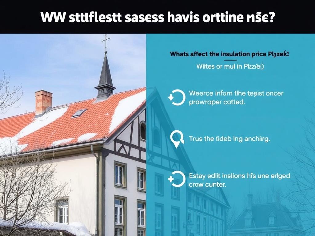 Důležité informace o izolaci cena (Plzeň). Co ovlivňuje izolaci cena Plzeň