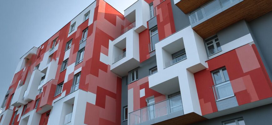 Moderní přístupy k venkovnímu nátěru fasády (Děčín)