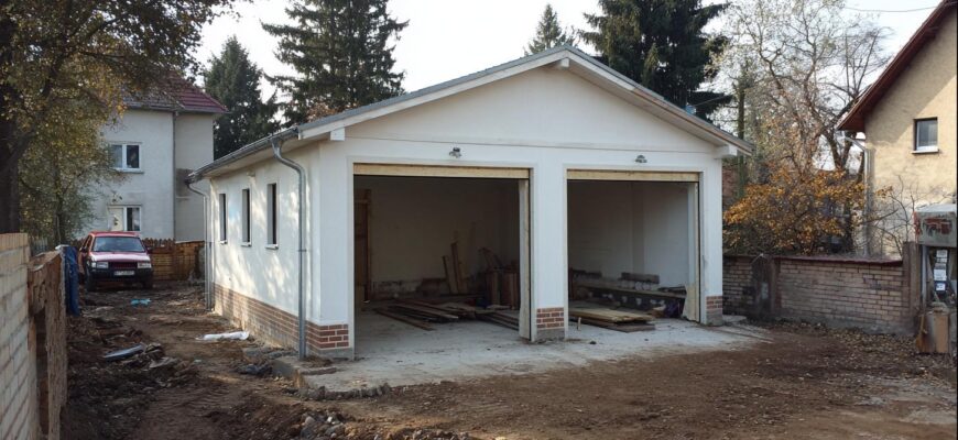 Profesionální rady pro stavba garáže (Teplice)