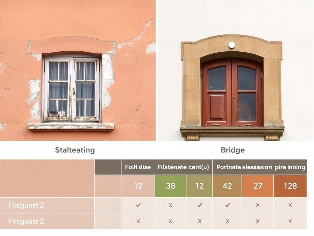 Co očekávat od nátěr staré fasády (Most). Tabulka: srovnání typů nátěrů pro staré fasády Co očekávat od nátěr staré fasády (Most). Tabulka: srovnání typů nátěrů pro staré fasády