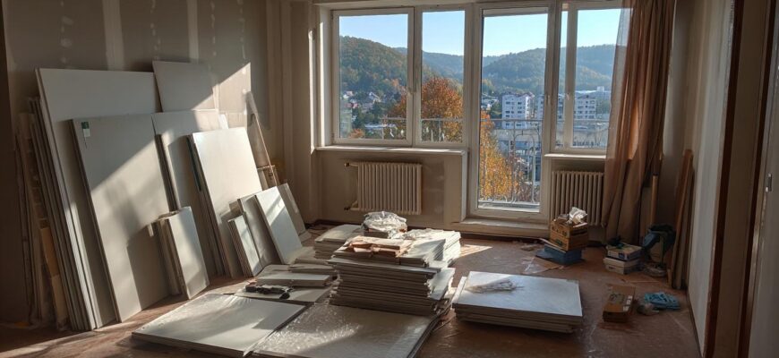 Co očekávat od sádrokartonářské práce (Liberec)