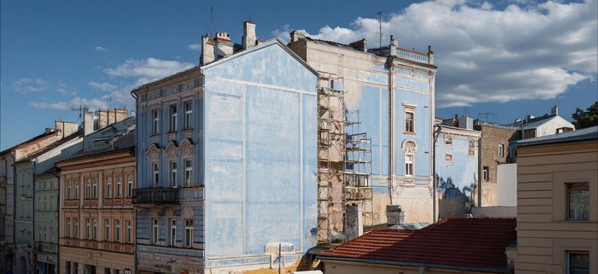 Postupy krok za krokem při nátěru fasády nepropustí vodu (Jihlava)