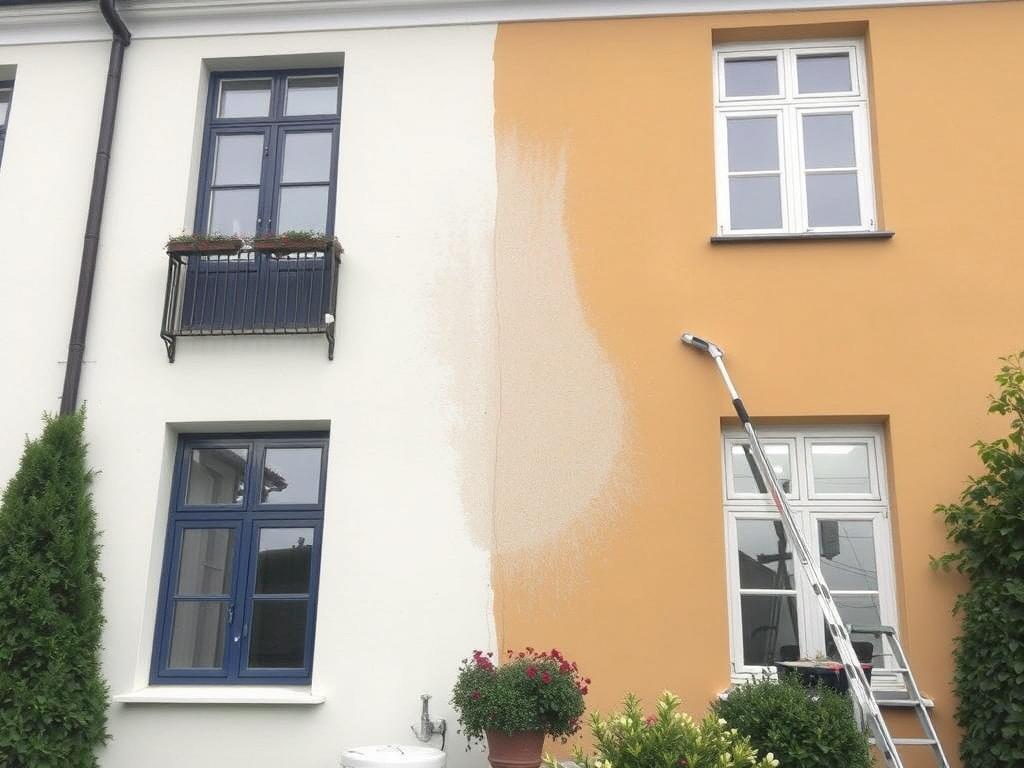 Nejčastější otázky kolem nátěr fasády (Hradec Králové). Krok 2: Čištění a odmaštění povrchu Nejčastější otázky kolem nátěr fasády (Hradec Králové). Krok 2: Čištění a odmaštění povrchu