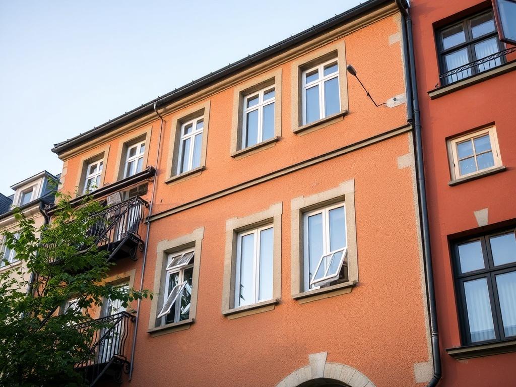 Inovativní řešení v rámci renovace staré fasády (Most). Udržitelnost a energetická efektivita v renovaci fasád v Mostu