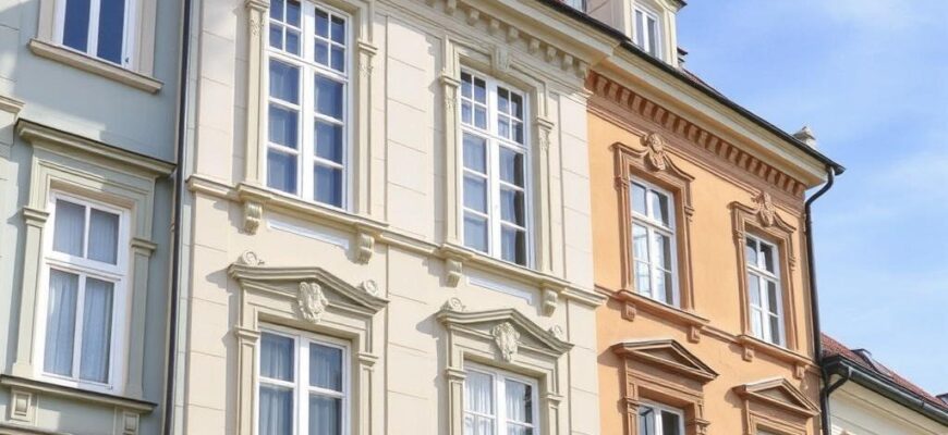 Praktický průvodce k renovaci fasád (Praha)