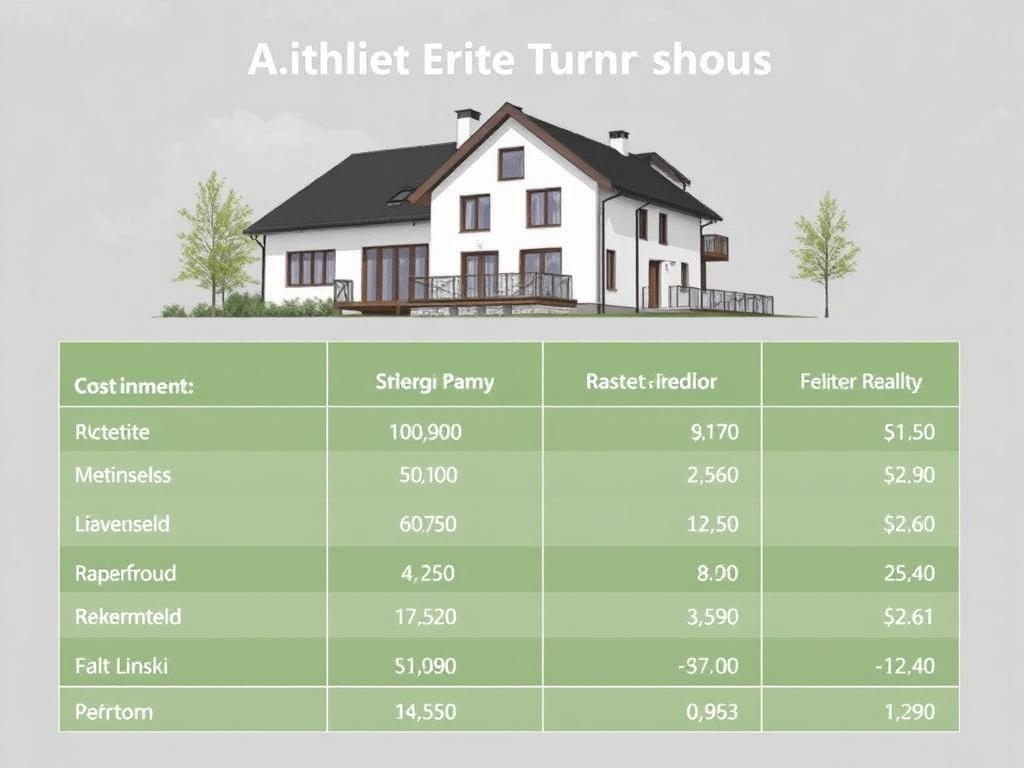 Kompletní přehled k bytovy dum na klíč (Ústí nad Labem). Struktura nákladů a rezervy