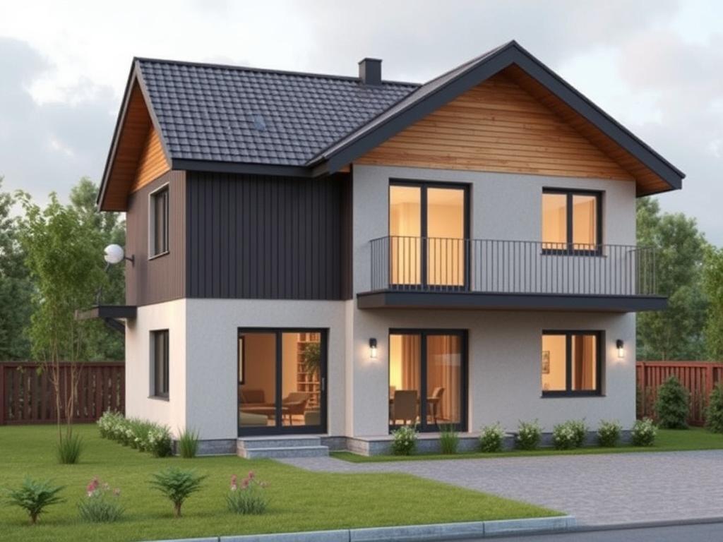 Kreativní nápady pro stavba domu na klíč (Přerov). Nápady pro dispoziční řešení a design