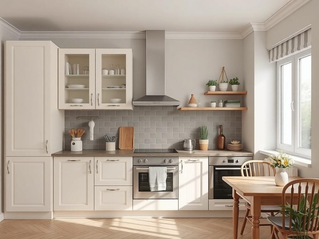 Inspirace pro malování bytu (Chomutov). Kuchyně