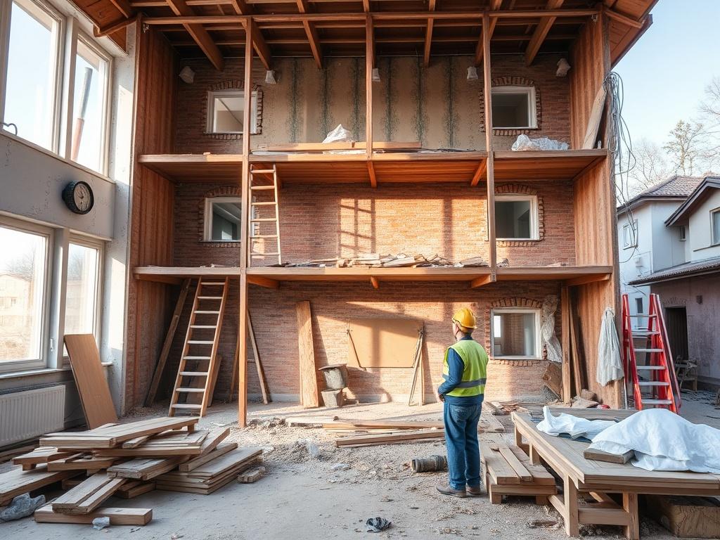 Postupy krok za krokem při rekonstrukci domů a bytů (Opava). Demontáž a sanace: co očekávat