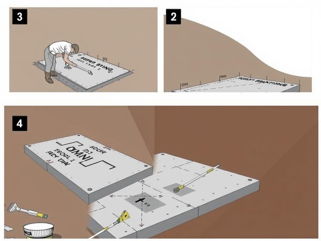 Postupy krok za krokem při základová deska (Most). Krok 10: Dokončení, úpravy a údržba