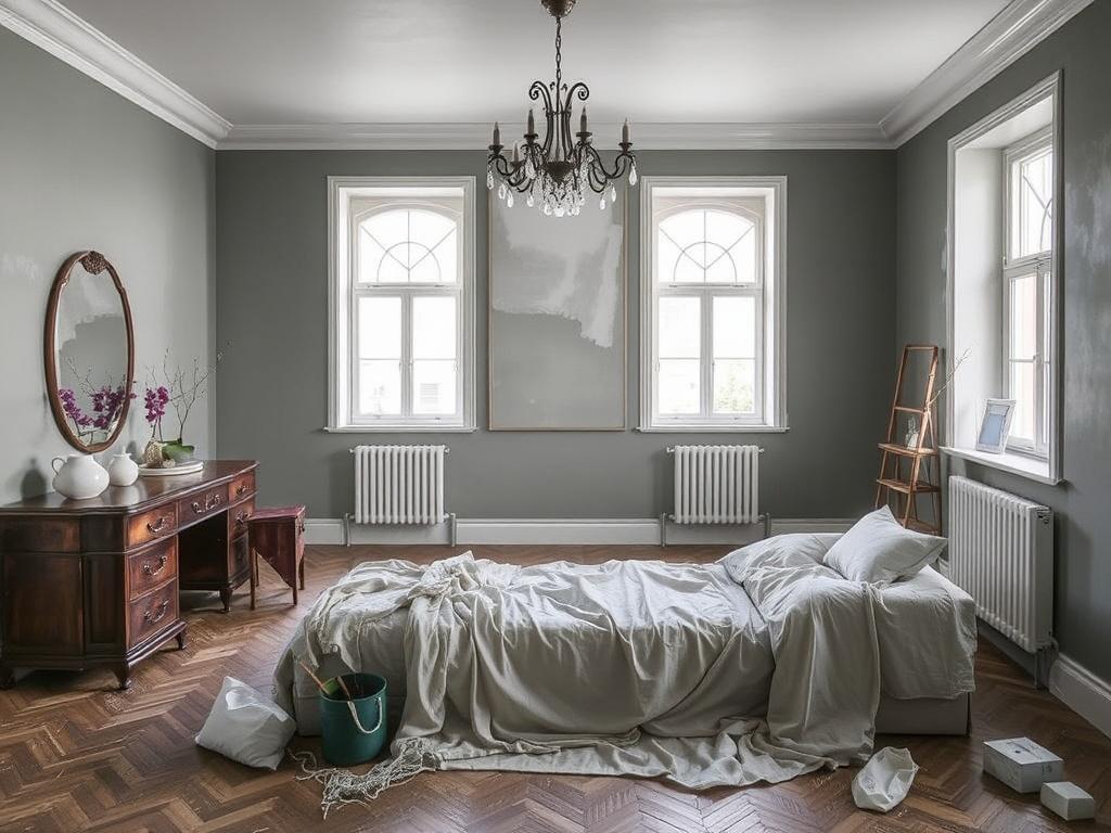 Rychlý návod k malování pokojů fotogalerie (Brno). Příprava povrchů a ochrana prostoru