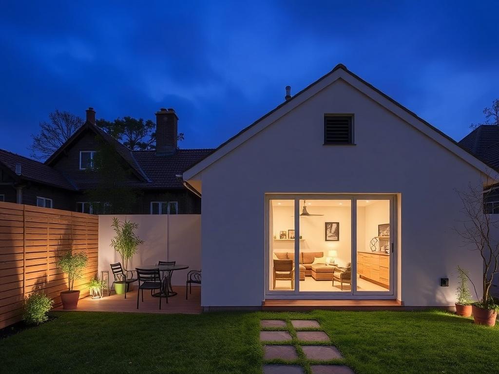 Kreativní nápady pro projekty rodinných domů (Prostějov). Venkovní prostor a propojení se zahradou